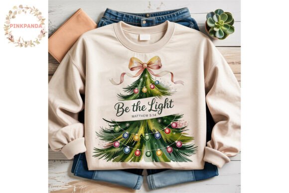Be the Light Christmas Tree PNG Clipart Review