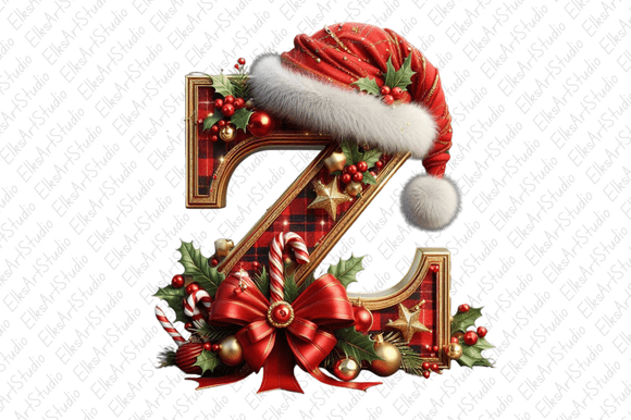Christmas Alphabet Festive Holiday Png: Illustrations Review
