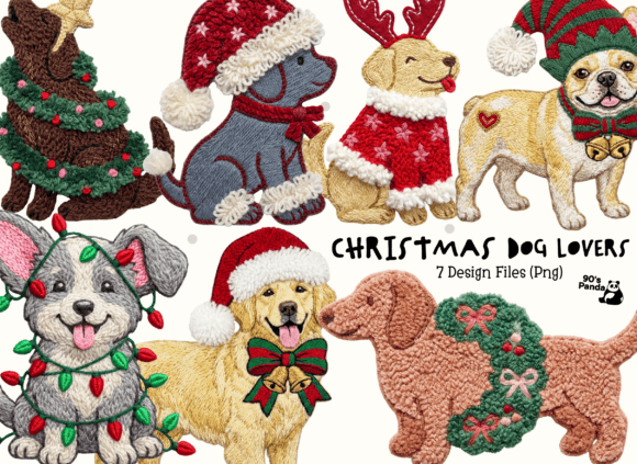 Christmas Dog Lovers Crochet Bundle: Illustrations Review