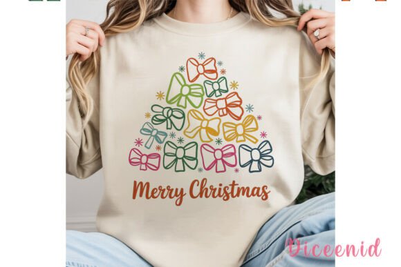 Colorful Bow Tree Illustrations