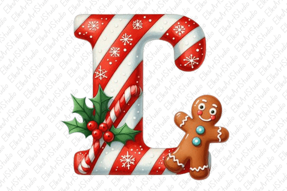 Gingerbread Christmas Alphabet PNG: A Designer’s Review