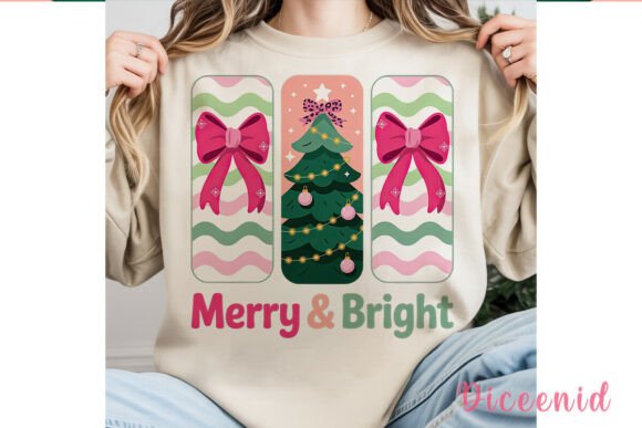 Merry Bright Christmas PNG Clipart: Illustrations Review