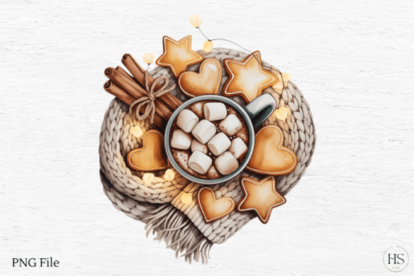 Review: Christmas Hot Cocoa Illustrations for Sellers