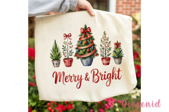 Review: Christmas Trees Watercolor PNG Clipart