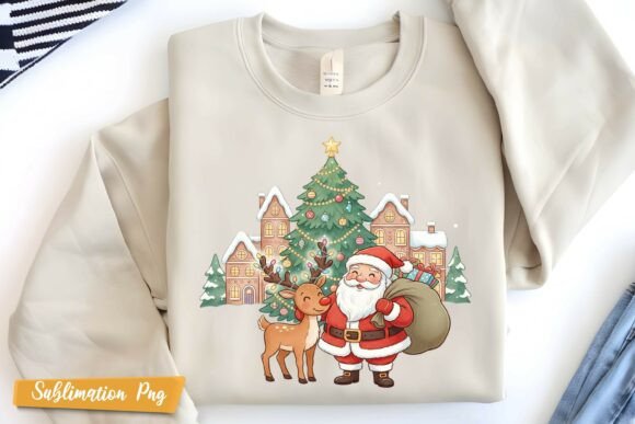 Santa Reindeer Christmas Town: A Designer’s Stitch Review