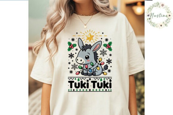 Tuki Tuki Donkey Christmas PNG Clipart: A Designer’s Review